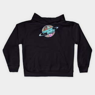 Tumeke Space Planet Logo Kids Hoodie